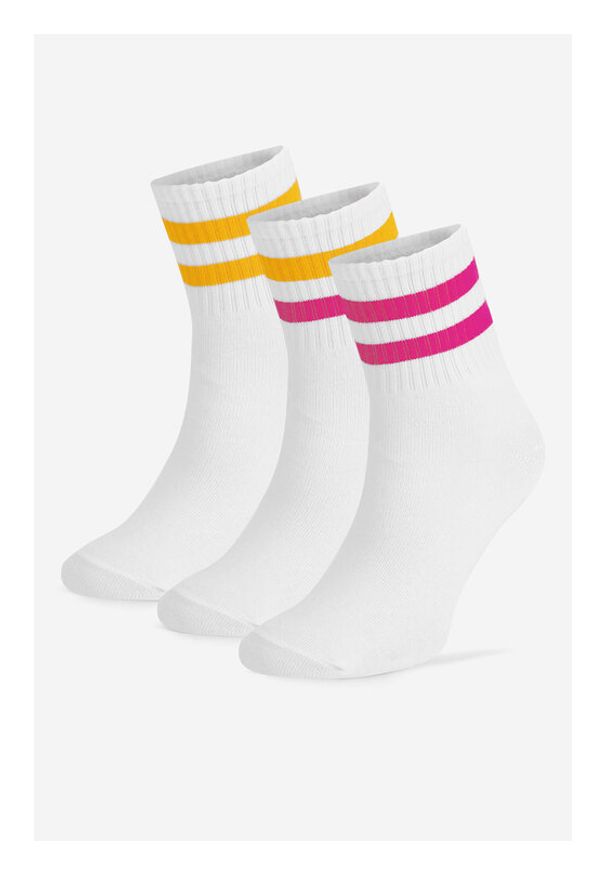 Sprandi Skarpety 0UB-003-AW24 (3-PACK) Żółty. Kolor: żółty. Materiał: bawełna