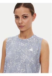 Adidas - adidas Koszulka techniczna Own the Run 3-Stripes JD7763 Niebieski Regular Fit. Kolor: niebieski. Materiał: syntetyk. Sport: bieganie #3