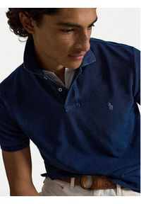 Polo Ralph Lauren Polo 710970582003 Granatowy Regular Fit. Typ kołnierza: polo. Kolor: niebieski. Materiał: bawełna #5