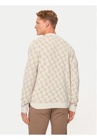 JOOP! Sweter 17 JK-13Ravon 30040088 Beżowy Modern Fit. Kolor: beżowy. Materiał: bawełna #3