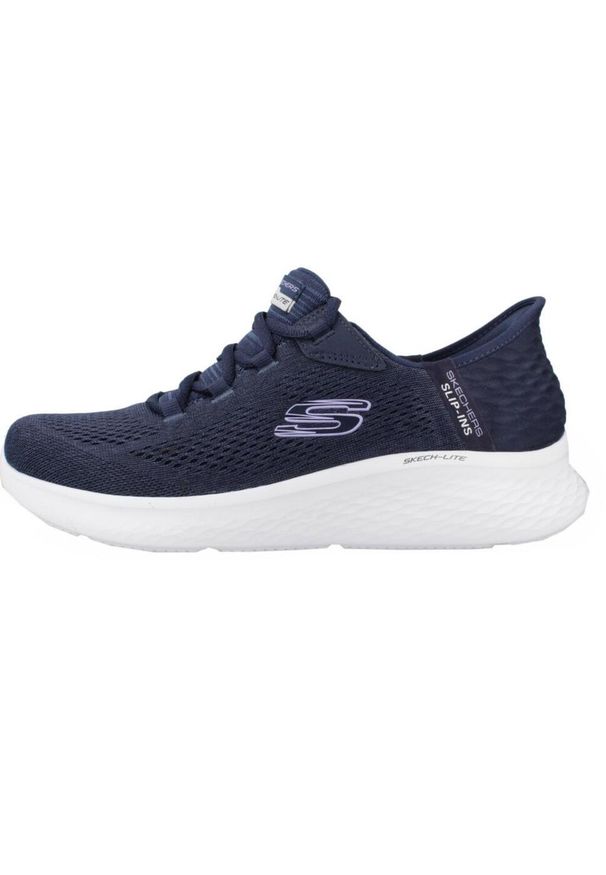 skechers - Buty do chodzenia damskie Skechers Pro-natur. Kolor: niebieski. Materiał: materiał, syntetyk. Szerokość cholewki: normalna. Sport: turystyka piesza