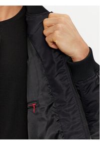 Hugo Kurtka bomber Byler2341 50493096 Czarny Oversize. Kolor: czarny. Materiał: syntetyk #2