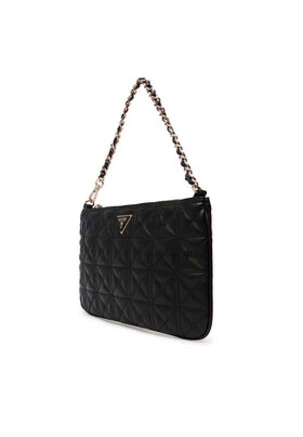 Guess Torebka PW7568 P6274 Czarny. Kolor: czarny. Materiał: skórzane