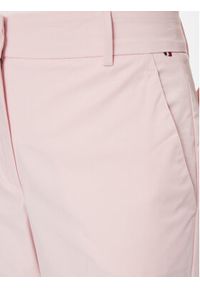 TOMMY HILFIGER - Tommy Hilfiger Chinosy WW0WW40504 Różowy Straight Fit. Kolor: różowy. Materiał: bawełna #4