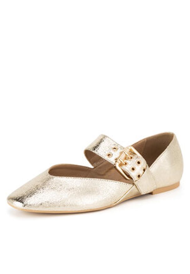 DeeZee Baleriny HY23066-1 Złoty. Kolor: złoty. Materiał: syntetyk, materiał