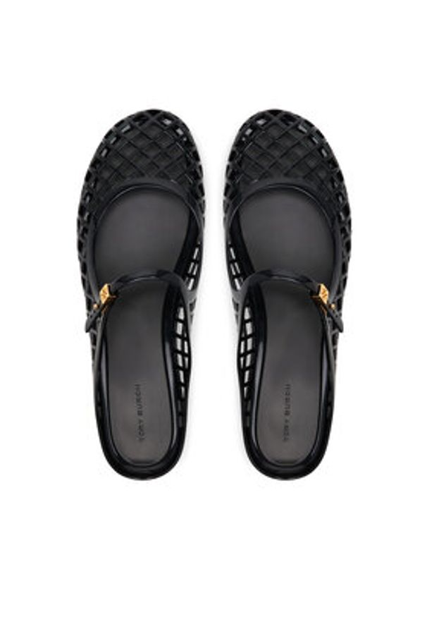 Tory Burch Klapki Mellow Mary Jane 163189 Czarny. Kolor: czarny