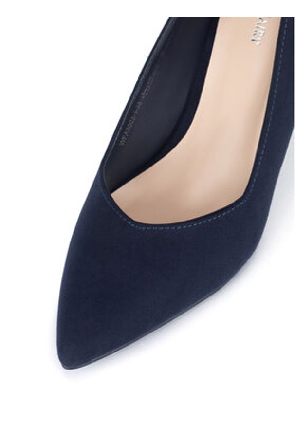 Jenny Fairy Szpilki WFA3003-1 Granatowy. Kolor: niebieski. Materiał: materiał. Obcas: na szpilce