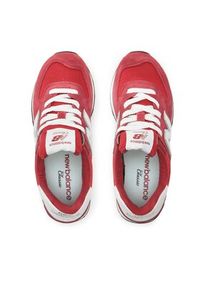 New Balance Sneakersy U574WQ2 Czerwony. Kolor: czerwony. Materiał: zamsz, skóra. Model: New Balance 574 #4