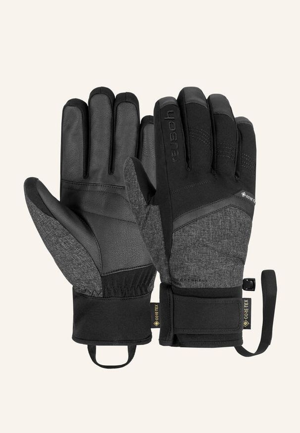 Rękawice narciarskie dla dorosłych Reusch Blaster Gore-Tex wodoodporne ocieplane. Kolor: czarny, biały, wielokolorowy. Technologia: Gore-Tex. Sport: narciarstwo