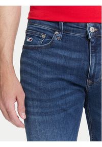 Tommy Jeans Jeansy Austin DM0DM21891 Granatowy Slim Fit. Kolor: niebieski #5
