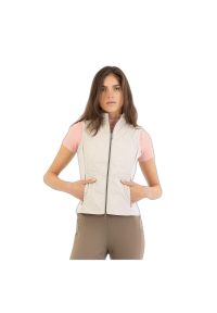 Damska kurtka bez rękawów BR Equitation Iris. Kolor: szary. Materiał: puch. Długość rękawa: bez rękawów #1