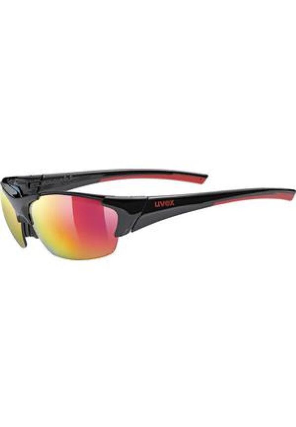 Okulary Uvex Blaze III Black Red 2316 2021. Kolor: czarny, czerwony, wielokolorowy