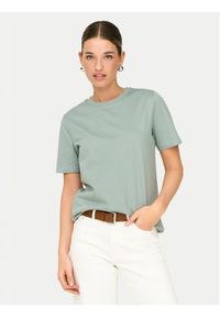 only - ONLY T-Shirt Freja 15367970 Zielony Regular Fit. Kolor: zielony. Materiał: bawełna #1