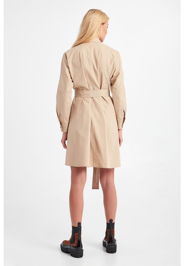Weekend Max Mara - SUKIENKA FALCO WEEKEND MAX MARA. Materiał: materiał. Typ sukienki: koszulowe. Długość: mini