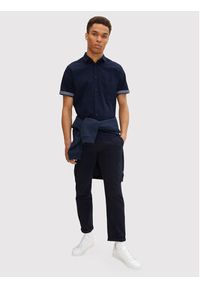 Tom Tailor Koszula 1031038 Granatowy Regular Fit. Kolor: niebieski. Materiał: bawełna #5