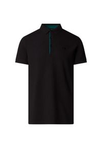 Koszulka turystyczna męska The North Face M Premium Slim Polo. Typ kołnierza: polo. Kolor: czarny