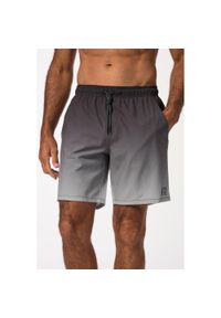 JAY-PI - Męskie Kąpielówki beachwear elastyczny pas styl batikowy do 8XL. Kolekcja: plus size. Kolor: czarny. Materiał: elastan, poliester, materiał