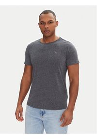 Tommy Jeans T-Shirt Jaspe DM0DM09586 Szary Slim Fit. Kolor: szary. Materiał: syntetyk #1