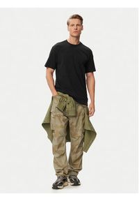 G-Star RAW - G-Star Raw T-Shirt D29113-D709 Czarny Regular Fit. Kolor: czarny. Materiał: bawełna #5