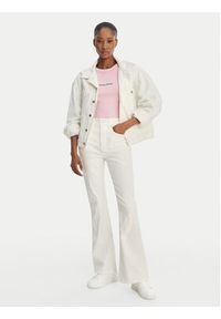 Calvin Klein Jeans Jeansy LV047F746G Biały Flare Fit. Kolor: biały #4