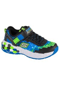 skechers - Buty sportowe Sneakersy chłopięce, Skechers Mega-Craft 2.0. Kolor: niebieski. Sport: turystyka piesza