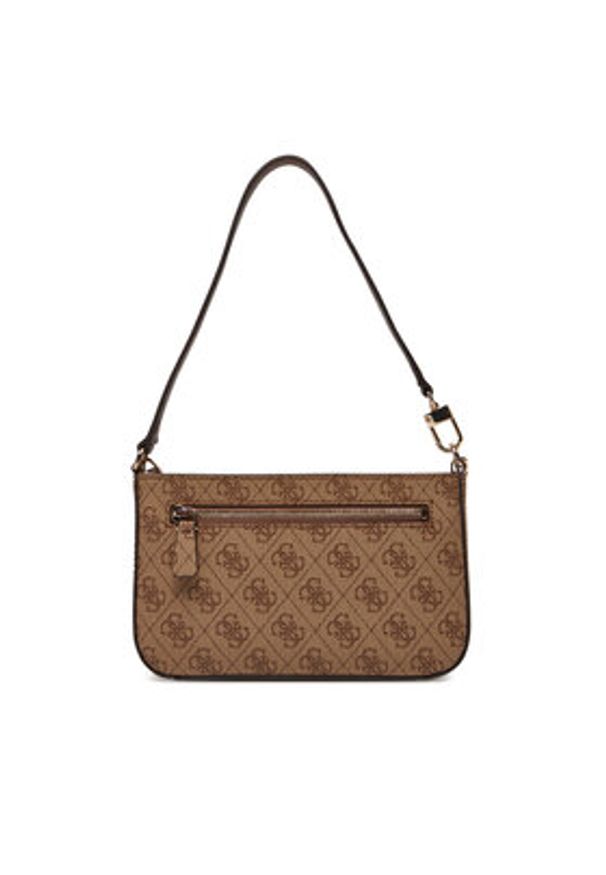 Guess Torebka Noelle II Mini HWBG96 72720 Brązowy. Kolor: brązowy. Materiał: skórzane