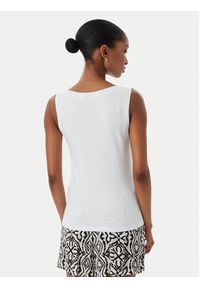 Vero Moda Top Panda 10314416 Biały Slim Fit. Kolor: biały. Materiał: bawełna #2