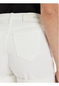 ViCOLO Szorty jeansowe DB5058 Biały Slim Fit. Kolor: biały. Materiał: bawełna, jeans #3