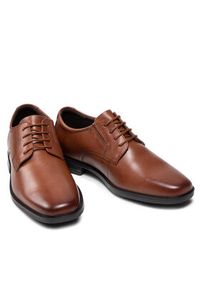 Clarks Półbuty Howard Walk 261620177 Brązowy. Kolor: brązowy. Materiał: skóra #4