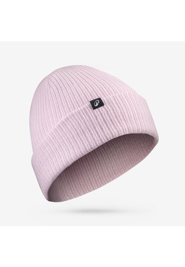 WEDZE - Czapka narciarska dla dzieci Wedze Fisherman 500. Kolor: fioletowy. Materiał: akryl, materiał. Sezon: zima. Styl: sportowy