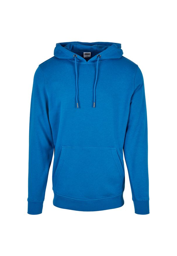 Bluza z kapturem Urban Classics basic terry. Typ kołnierza: kaptur. Kolor: niebieski