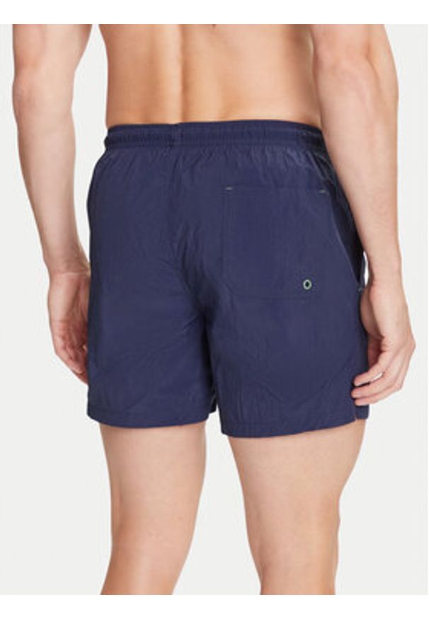 United Colors of Benetton - United Colors Of Benetton Szorty kąpielowe 5YLF6X00V Granatowy Regular Fit. Kolor: niebieski. Materiał: syntetyk