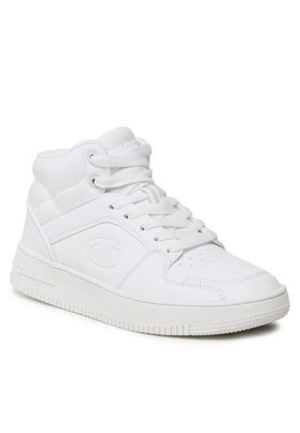 Champion Sneakersy Rebound 2.0 Mid S11471-CHA-WW007 Biały. Kolor: biały. Materiał: skóra