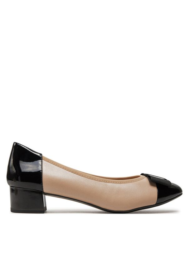 Baleriny Caprice. Kolor: beżowy