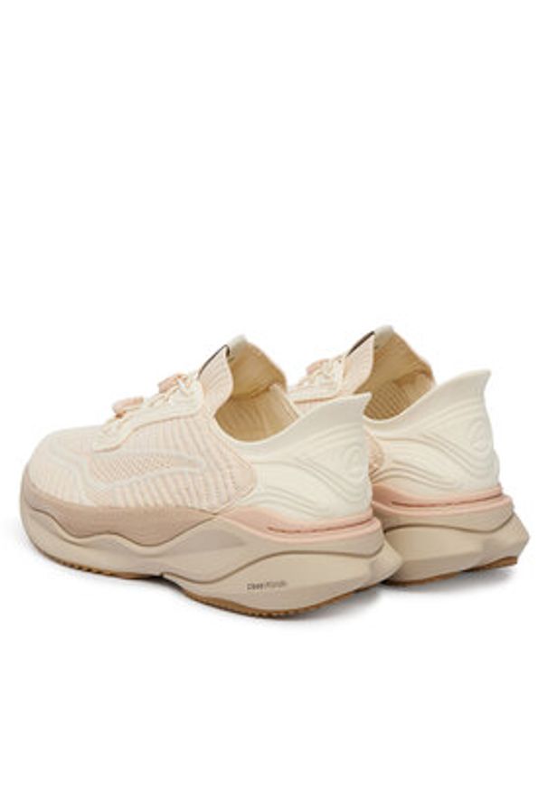 Clarks Sneakersy Pace Rise. 26187828 Beżowy. Kolor: beżowy. Materiał: materiał