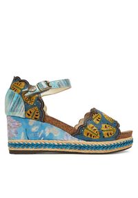 Espadryle Laura Vita. Wzór: kolorowy