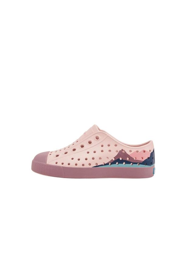 Native Shoes - Buty miejskie dziecięce NATIVE JEFFERSON BLOCK YOUTH. Okazja: na co dzień. Kolor: różowy