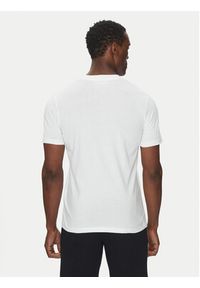 Karl Lagerfeld - KARL LAGERFELD T-Shirt 755710 500224 Biały Regular Fit. Typ kołnierza: dekolt w karo. Kolor: biały. Materiał: bawełna #3
