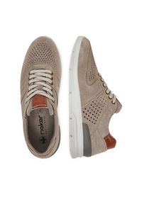 Rieker Sneakersy 16415-42 Szary. Kolor: szary. Materiał: zamsz, skóra #4