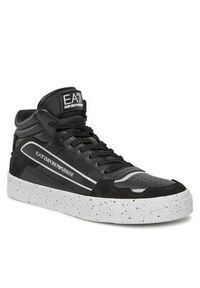 EA7 Emporio Armani Sneakersy X8Z042 XK351 A120 Czarny. Kolor: czarny. Materiał: skóra #6