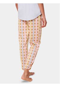 Triumph Spodnie piżamowe Mix & Match 10215196 Kolorowy Regular Fit. Materiał: bawełna. Wzór: kolorowy #2