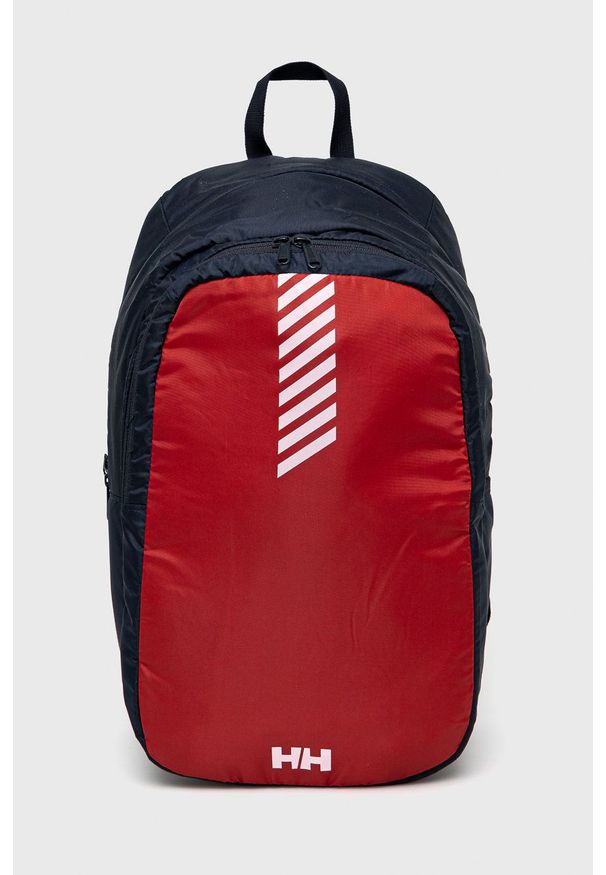 Helly Hansen plecak kolor czerwony duży gładki. Kolor: czerwony. Wzór: gładki