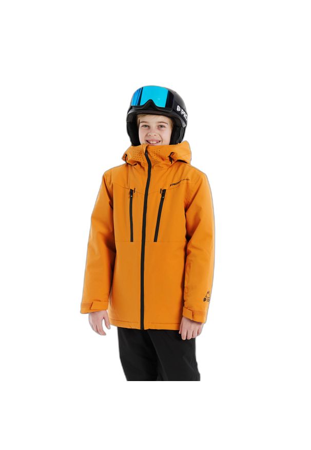Dziecięca kurtka narciarska Protest Wixan. Kolor: żółty. Sezon: zima. Sport: narciarstwo
