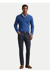 Polo Ralph Lauren Chinosy 710812262005 Granatowy Slim Fit. Kolor: niebieski. Materiał: bawełna #4