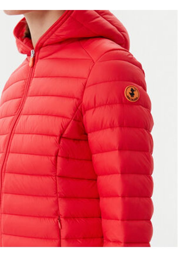 Save The Duck Kurtka przejściowa D33620W GIGA20 Czerwony Regular Fit. Kolor: czerwony. Materiał: syntetyk