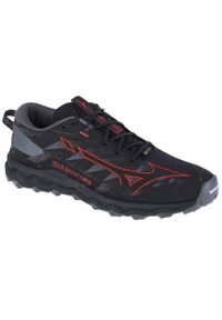 Buty siatkarskie męskie Mizuno Wave Daichi 7 Gtx. Zapięcie: sznurówki. Kolor: czerwony, czarny, wielokolorowy. Materiał: materiał, syntetyk. Szerokość cholewki: normalna. Model: Mizuno Wave. Sport: bieganie