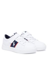Polo Ralph Lauren Sneakersy RL04829101 Biały. Kolor: biały. Materiał: skóra #6