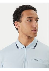 Jack & Jones Polo Fusion 12289953 Błękitny Regular Fit. Typ kołnierza: polo. Kolor: niebieski. Materiał: syntetyk #4