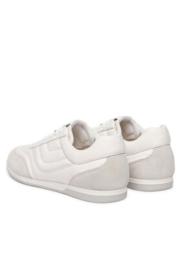 Geox Sneakersy U Renan U654GD 0TU22 C1000 Biały. Kolor: biały. Materiał: skóra