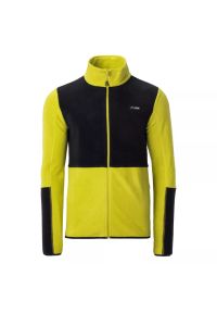 Polar męski Elbrus Cari Polartec - żółty, Rozmiar XXL. Kolor: żółty. Materiał: polar #1
